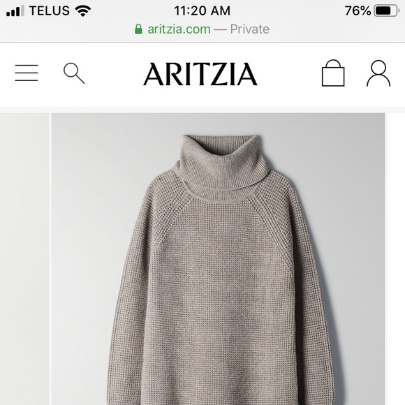 Wilfred free waffle sweater